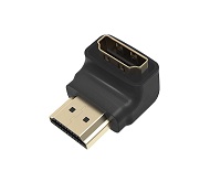 Xtech 90 angle HDMI male to HDMI female adapter XTC-344